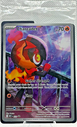 SEALED Charcadet 22 Black Star Promo Phantasmal Flames ETB Pokemon TCG Card - Image 1