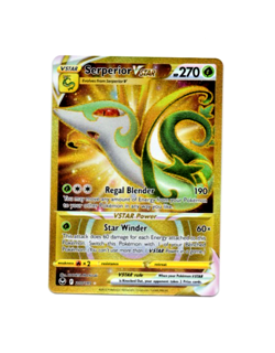Pokemon Silver Tempest SERPERIOR VSTAR 210/190 Secret Rare Gold Card MINT-NM - Image 1
