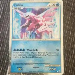 Palkia Shiny Holo Rare SL8 Call of Legends Pokemon Card 100HP Wormhole - Image 1
