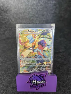 Hop's Zacian EX Holo Pokemon Card 186/159 Sv09: Journey Together - Image 1
