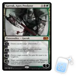 GARRUK, APEX PREDATOR 2015 Core Set M15 Planeswalker Magic MTG MINT CARD - Image 1