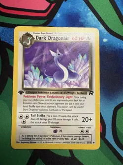 Pokemon TCG - DARK DRAGONAIR - 1ST EDITION - 33/82 - TEAM ROCKET (2000) - HP - Image 1