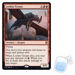 LEYLINE TYRANT Zendikar Rising ZNR Magic MTG MINT CARD - Image 1