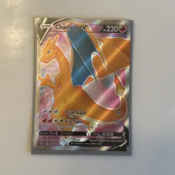 Charizard V SWSH050 Holo Promo Sword & Shield Promo Pokemon Near Mint - Image 1