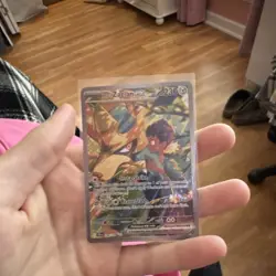 Pokemon Hop's Zacian ex Full Art Special Illustration Rare Holo Sv09 186/159 - Image 2