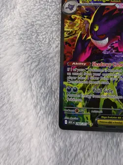 2026 Pokemon Ascended Heroes Mega Gengar EX 284/217 SIR Mint 🔥🔥🔥 Pack Fresh - Image 5