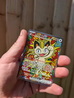 Meowth ex 121/088 ENGLISH Special Illustration Rare - Perfect Order SIR Pokemon - Image 1