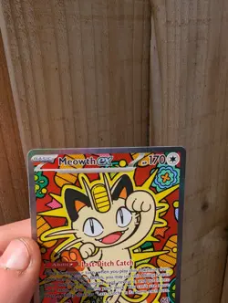 Meowth ex 121/088 ENGLISH Special Illustration Rare - Perfect Order SIR Pokemon - Image 2