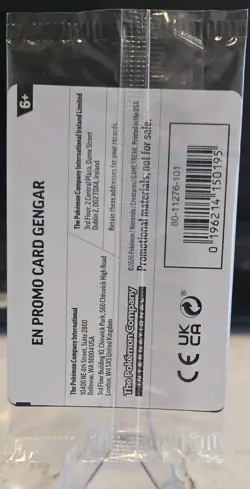 Gengar GameStop Stamped Perfect Order 050/088 Pokemon TCG Sealed - Image 2