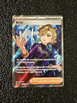 Pokemon TCG - Briar 163/142 Stellar Crown Full Art Trainer, Ultra Rare, EN - Image 1