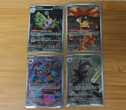 Pokemon TCG Ascended Heroes IR Lot - Dustox, Numel, Trevenant, Salazzle - Image 1