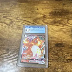 Pokemon Charizard VMAX CGC 9.5 SC Starter Set Vmax Holo 002/021 Japanese - Image 1