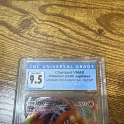 Pokemon Charizard VMAX CGC 9.5 SC Starter Set Vmax Holo 002/021 Japanese - Image 3