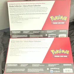 Pokemon TCG Sam's Club Black Bolt & White Flare Binder + Poster Collection x2 - Image 2