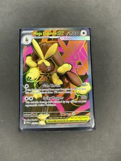 2025 Pokemon Phantasmal Flames Mega Lopunny ex Ultra Rare #115/094 - Image 1