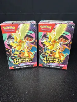 Pokemon Mega Evolutions Ascended Heroes Booster Bundle - Lot Of 2 - Image 1
