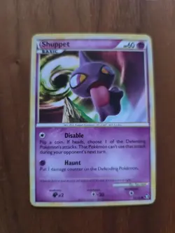 POKEMON SHUPPET 75/102 HS TRIUMPHANT COMMON NEAR MINT - Image 1