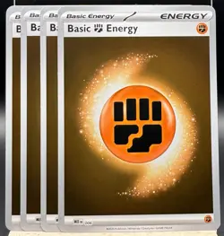 4x Fighting Energy MEE 006 Ascended Heroes Pokemon TCG Playset NM - Image 1