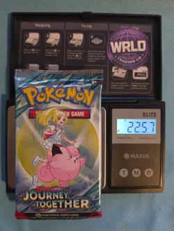 (HEAVY)🔥 22.57g Pokemon TCG Journey Together Booster Pack Factory Sealed✅ - Image 1