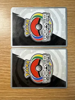 Pokemon TCG SUICUNE & ENTEI LEGEND! 2011 World Championships! TOP & BOTTOM SET!! - Image 4