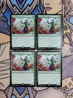 4x Topography Tracker - NM/M LCC MTG Magic - Image 1