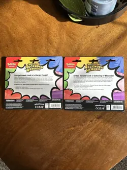 Pokemon Mega Evolution Ascended Heroes 2 Pack Blister Collection Larry And Erika - Image 2