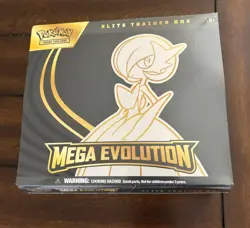 Pokemon TCG Mega Evolution Elite Trainer Box ETB Gardevoir Factory Sealed - Image 1