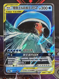 2023 Pokemon Chinese Tag Team Magikarp & Wailord GX #005/150 - Image 1