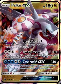 Palkia GX 101/156 Holo - Pokemon SM - Ultra Prism - LP - Image 1