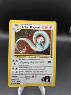 Erika's Dragonair - Gym Heroes Unlimited Holo Rare 4/132 (2000) Pokemon TCG - Image 1