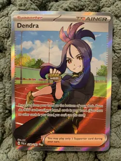 Pokemon Paldea Evolved - DENDRA TRIANER - ULTRA RARE - 250/193 - NM/M - Image 1
