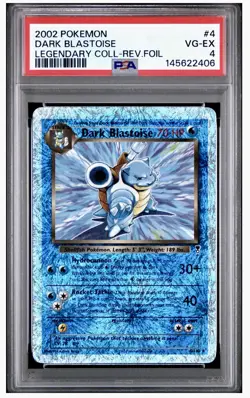 ✨ Pokemon Dark Blastoise Holo Rare Classic Collection 2/102 Celebrations 🐢 💦 ✨ - Image 1
