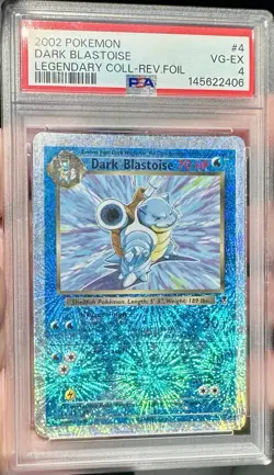 ✨ Pokemon Dark Blastoise Holo Rare Classic Collection 2/102 Celebrations 🐢 💦 ✨ - Image 4