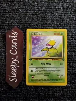Pokemon TCG: Bellsprout 49/64 Jungle 1st Edition WOTC - MP - Image 1