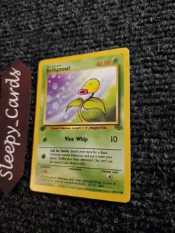 Pokemon TCG: Bellsprout 49/64 Jungle 1st Edition WOTC - MP - Image 2