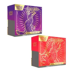 Pokemon Scarlet & Violet Base Set Elite Trainer Boxes. Both Artwork. Sealed. - Image 1