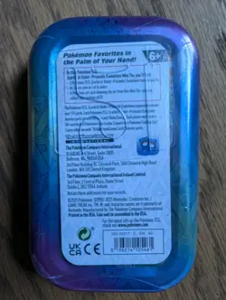 Pokemon TCG Scarlet Violet Prismatic Evolutions Flareon Mini Tin Sealed - Image 4