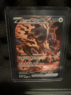 Pokemon - Prismatic Evolutions - Bloodmoon Ursaluna ex 168/131 NM. PACK FRESH - Image 1
