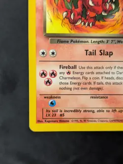 Dark Charmeleon 32/82 [Gold W Stamp] Team Rocket Promo Stamped [LP] Pokemon TCG - Image 5