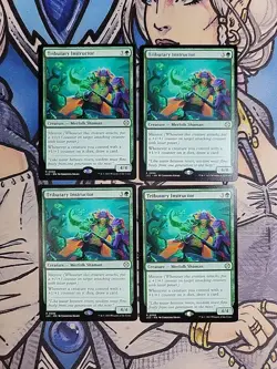 4x Tributary Instructor - NM/M LCC MTG Magic - Image 1