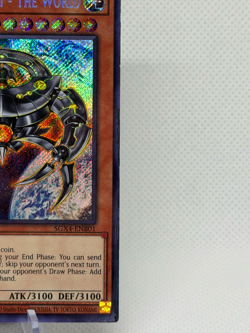 Arcana Force XXI - The World SGX4-ENB01 Secret Rare YuGiOh (Read Description) - Image 2
