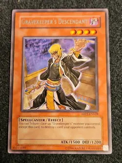 Gravekeeper's Descendant (ABPF-EN028) Rare- Unlimited Edition Yu-Gi-Oh! - Image 1