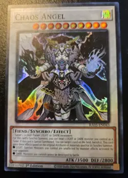 Chaos Angel RA05-EN043 1st Edition Super Rare Rarity Collection V Yu-Gi-Oh! TCG - Image 1