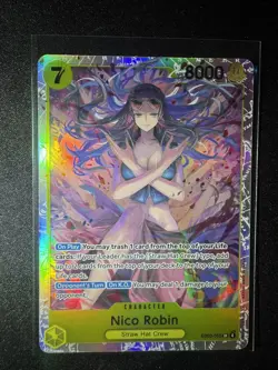 🏴‍☠Nico Robin SR EB03-055 Extra Booster: One Piece Heroines Edition🏴‍☠ - Image 1