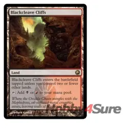 Blackcleave Cliffs M/NM Magic: The Gathering MTG Scars Of Mirrodin - Image 1