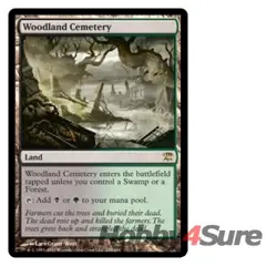 Woodland Cemetery M/NM Magic: The Gathering MTG Innistrad - Image 1