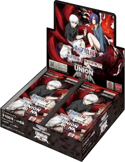 Union Arena Booster Pack Tokyo Ghoul Series BOX 16 Packs UA47BT Bandai - Image 1