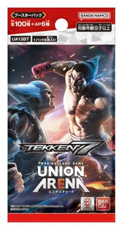 Bandai Union Arena Tekken 7 Booster Box UA13BT 16-Pack TCG Japan New - Image 1