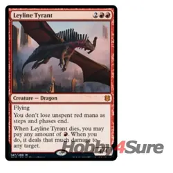 Leyline Tyrant M/NM Magic: The Gathering MTG Zendikar Rising - Image 1