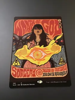 MTG Secret Lair #185 Wrath of God (Movie Poster) NM - Image 1